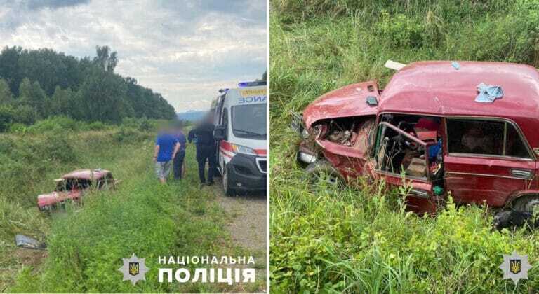 Фото з місця ДТП