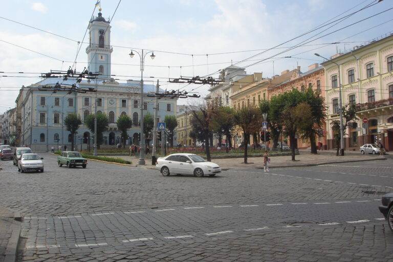 Центр Чернівців