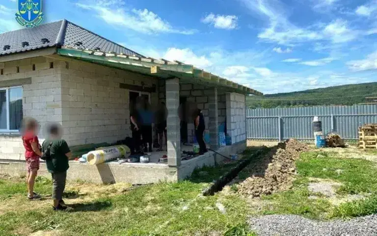 Фото ділянки, де велось будівництво
