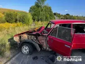 Фото з місця смертельної ДТП