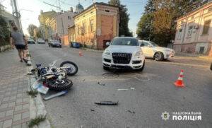 Місце ДТП / Фото: прес-служба ГУНП Чернівецької області