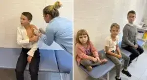 Вакцинація дітей / Фото: прес-служба ЧМР