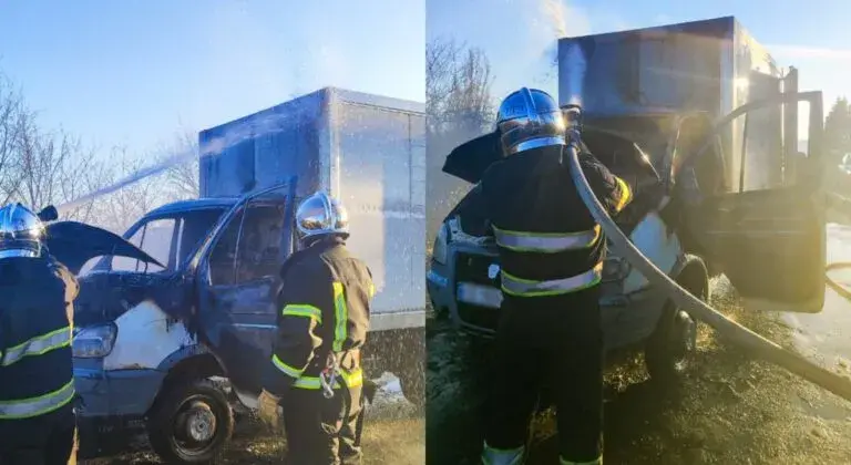 ЛІквідація пожежі у с. Годилів