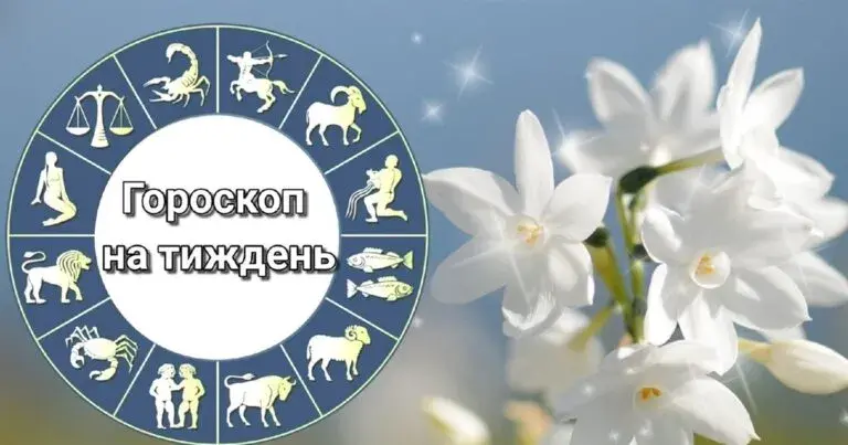 Гороскоп на тиждень для всіх знаків зодіаку