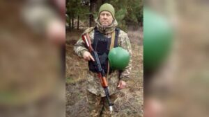 Загиблий військовий Петро Стрижиборода