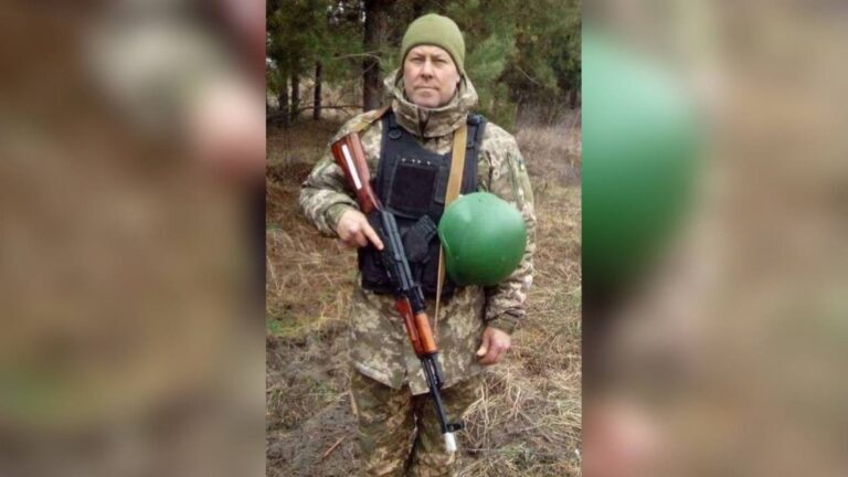 Загиблий військовий Петро Стрижиборода