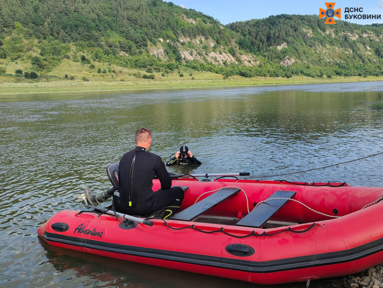 Пошукова операція на річці Дністер