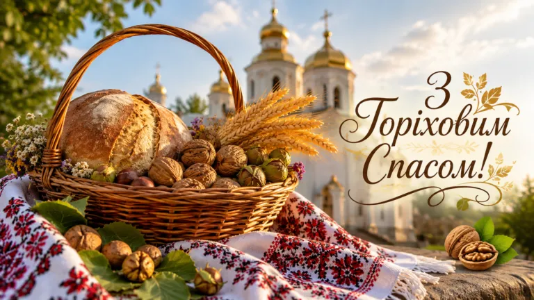 Горіховий Спас 2026: привітання, картинки та традиції свята 16 серпня