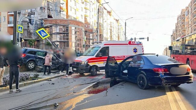 Аварія у Чернівцях