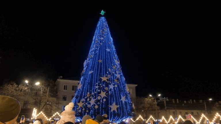 Новорічна ялинка у Чернівцях