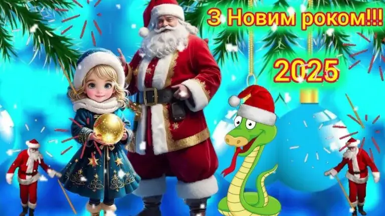 З Новим 2025 роком: привітання