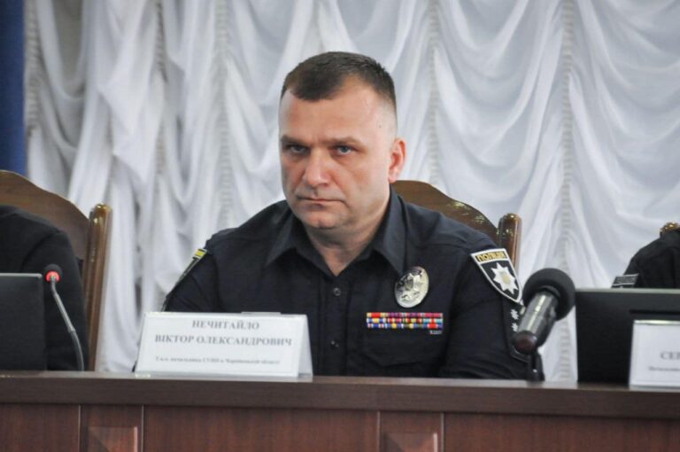 Начальник поліції Буковини Віктор Нечитайло