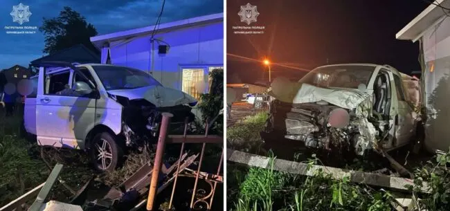 На Буковині п'яний водій влетів у залізничний переїзд