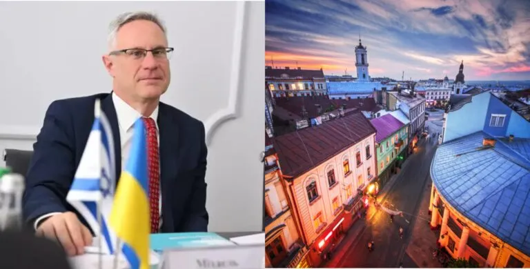 До Чернівців завітав Посол Ізраїлю Міхаель Бродський