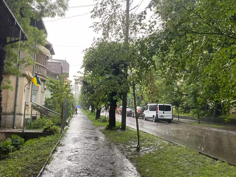 Чернівці затопило від сильної зливи Чернівці затопило від сильної зливи