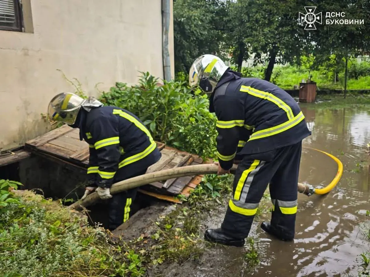 У Чернівцях пройшов справжній потоп У Чернівцях пройшов справжній потоп
