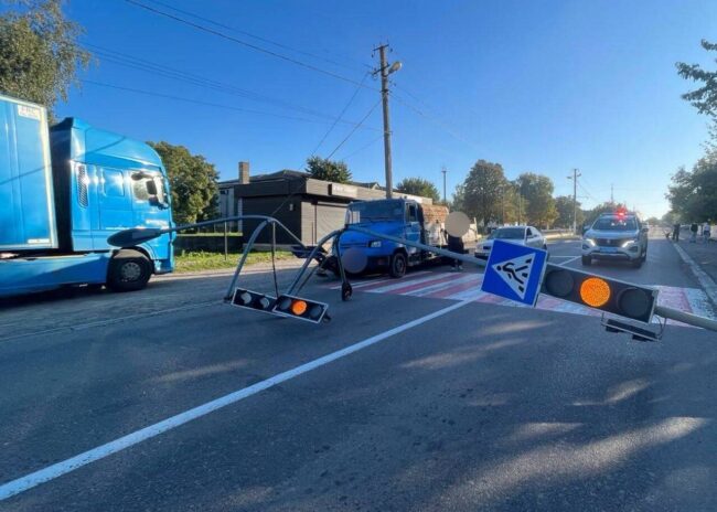 Аварія у Динівцях
