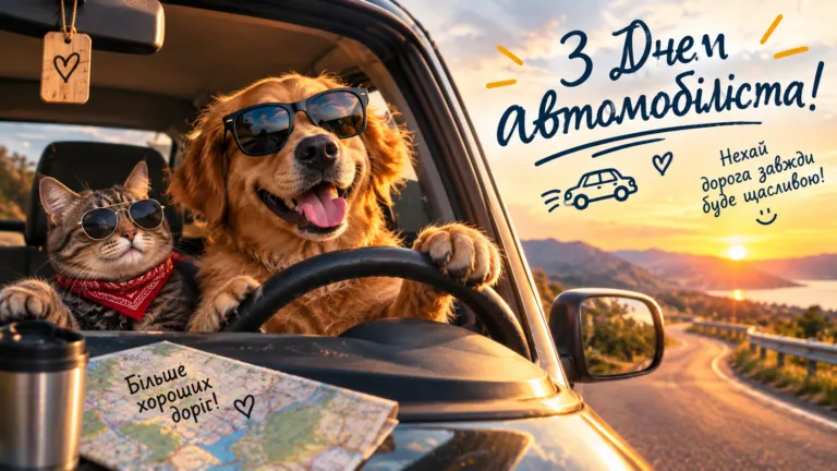 День автомобіліста і дорожника 2025: найкращі привітання в прозі та картинках