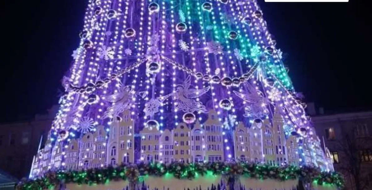 Ялинка в Чернівцях, 2019 рік