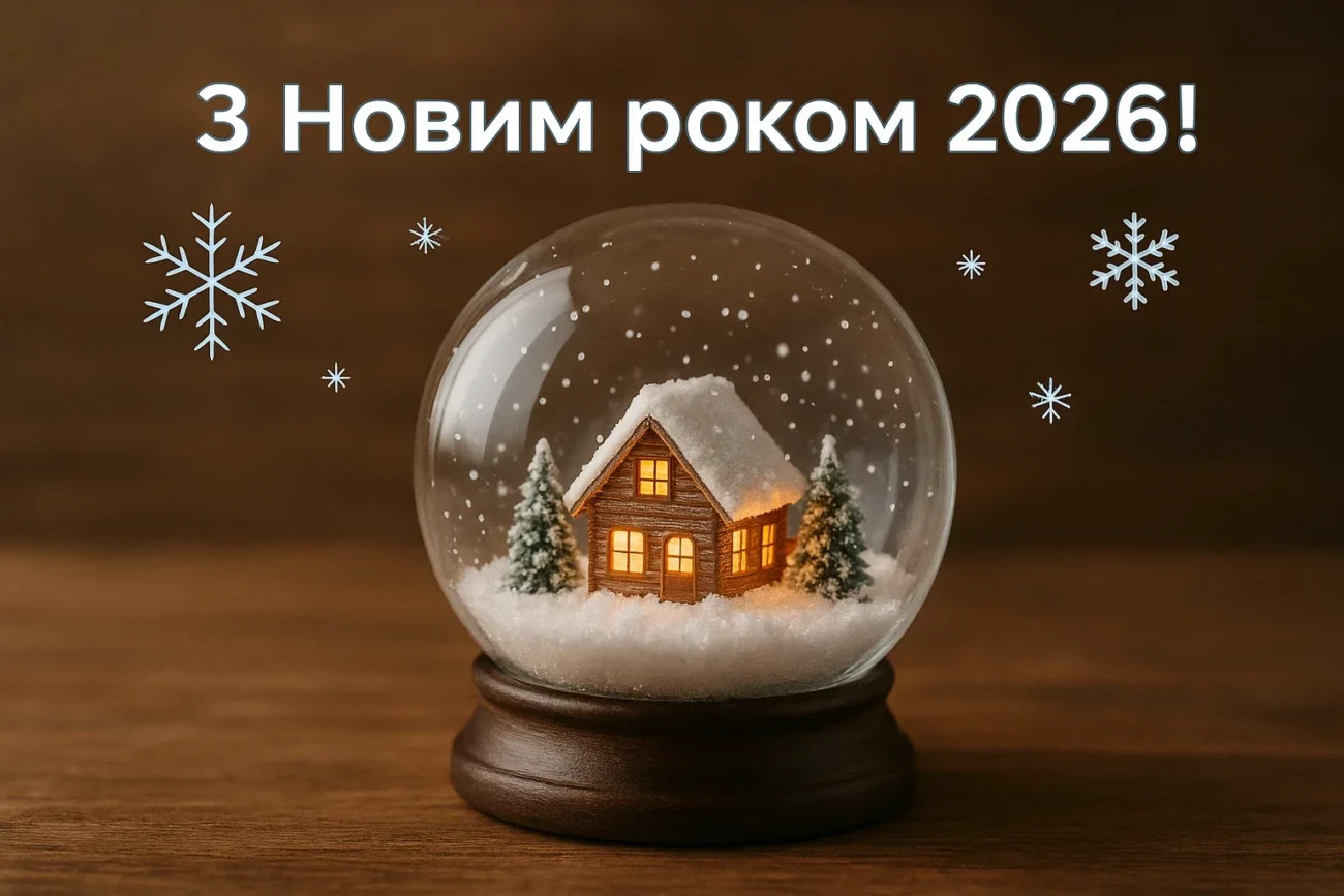 З наступаючим Новим роком 2026: найкрасивіші картинки, листівки та щирі вітання