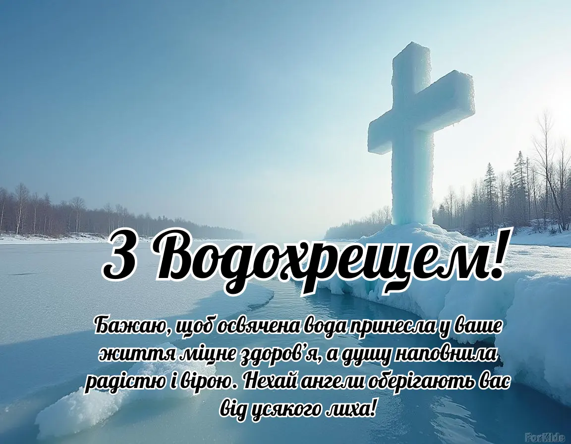 З Водохрещем 2026: найкращі картинки, листівки та щирі вітання