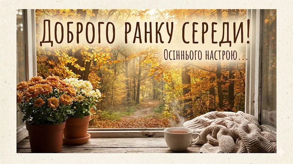 З екватором тижня: найкращі картинки та привітання з середою на будь-який смак
