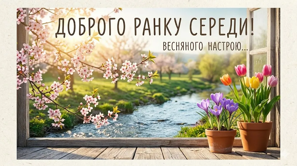 З екватором тижня: найкращі картинки та привітання з середою на будь-який смак