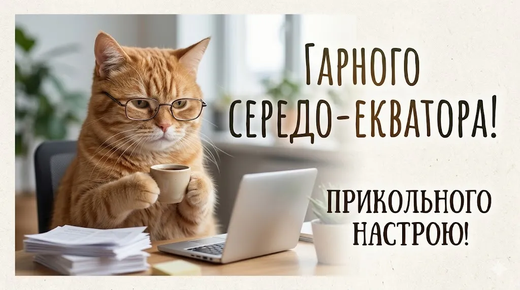 З екватором тижня: найкращі картинки та привітання з середою на будь-який смак