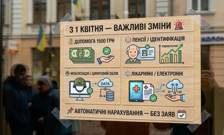По 1500 грн на картку та цифрова мобілізація: що чекає на чернівчан із 1 квітня