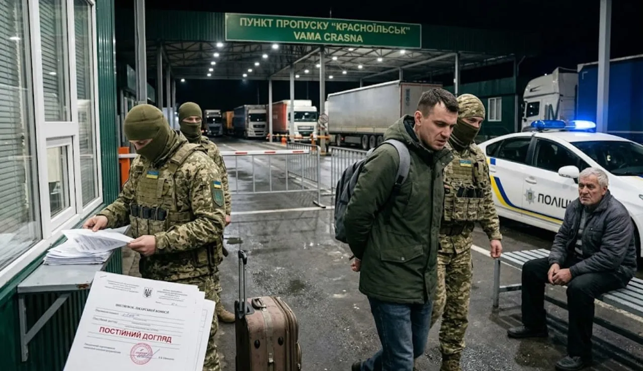 Ухилянта затримали буковинські прикордонники за спробу потрапити до Румунії