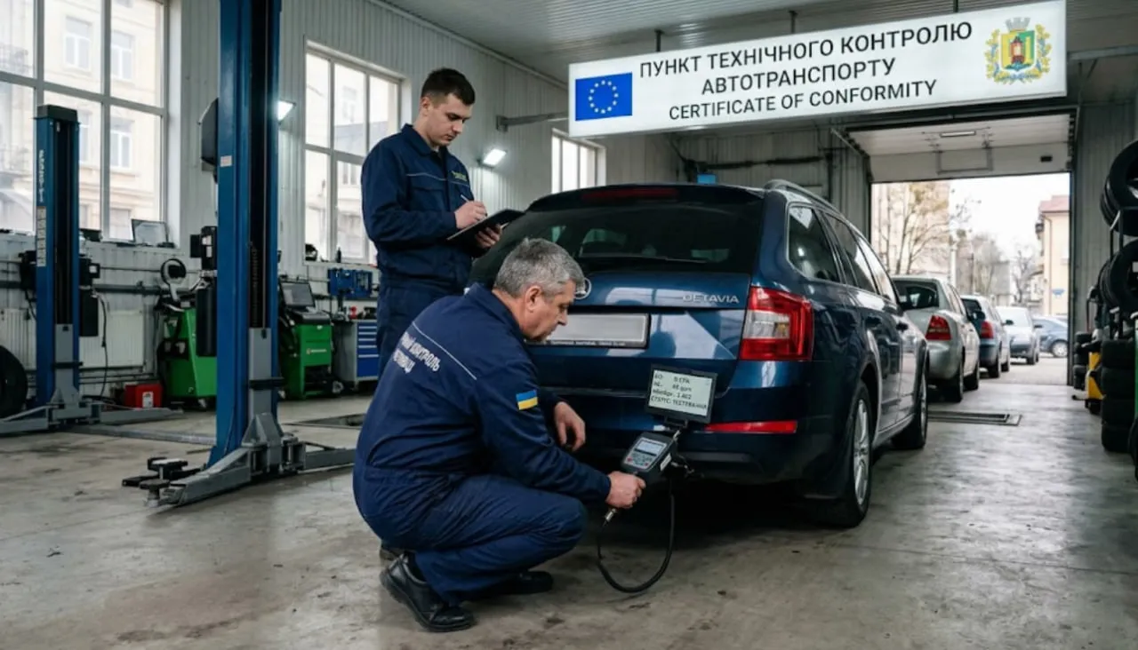 Техогляд повертається: до кінця 2027 року перевірять кожен легковик на Буковині
