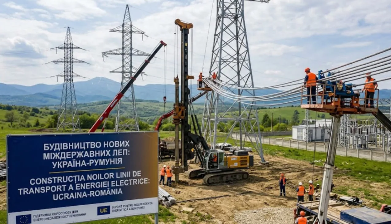 Буковину з’єднають із Румунією двома новими лініями електропередач