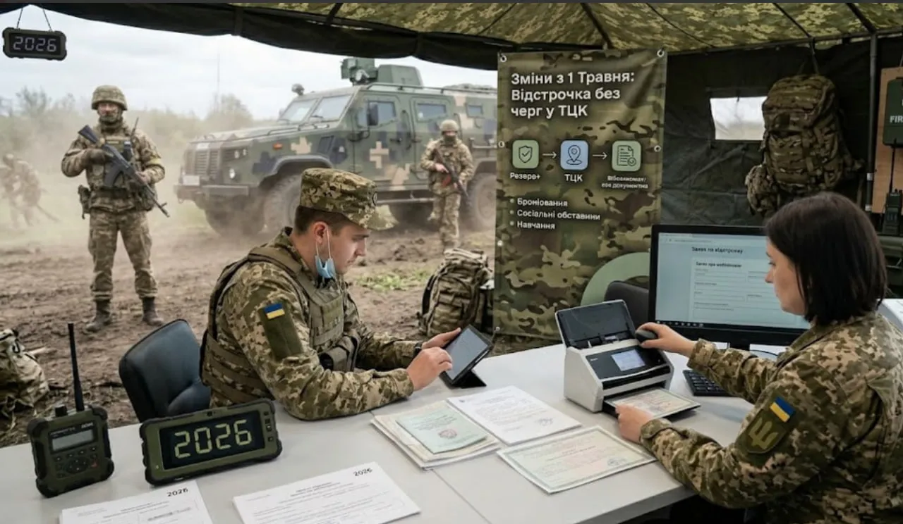Зміни у правилах відстрочки з 1 травня: як подати документи на відстрочку у Чернівцях