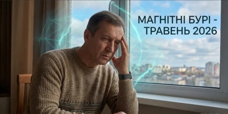 Магнітні бурі травень 2026 року в Україні: календар та графік небезпечних дат