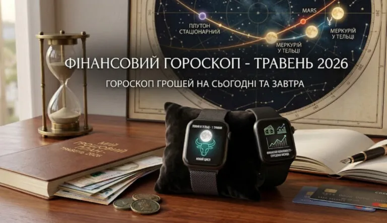 Фінансовий гороскоп на травень 2026: грошовий прогноз на сьогодні, завтра та весь місяць для всіх знаків
