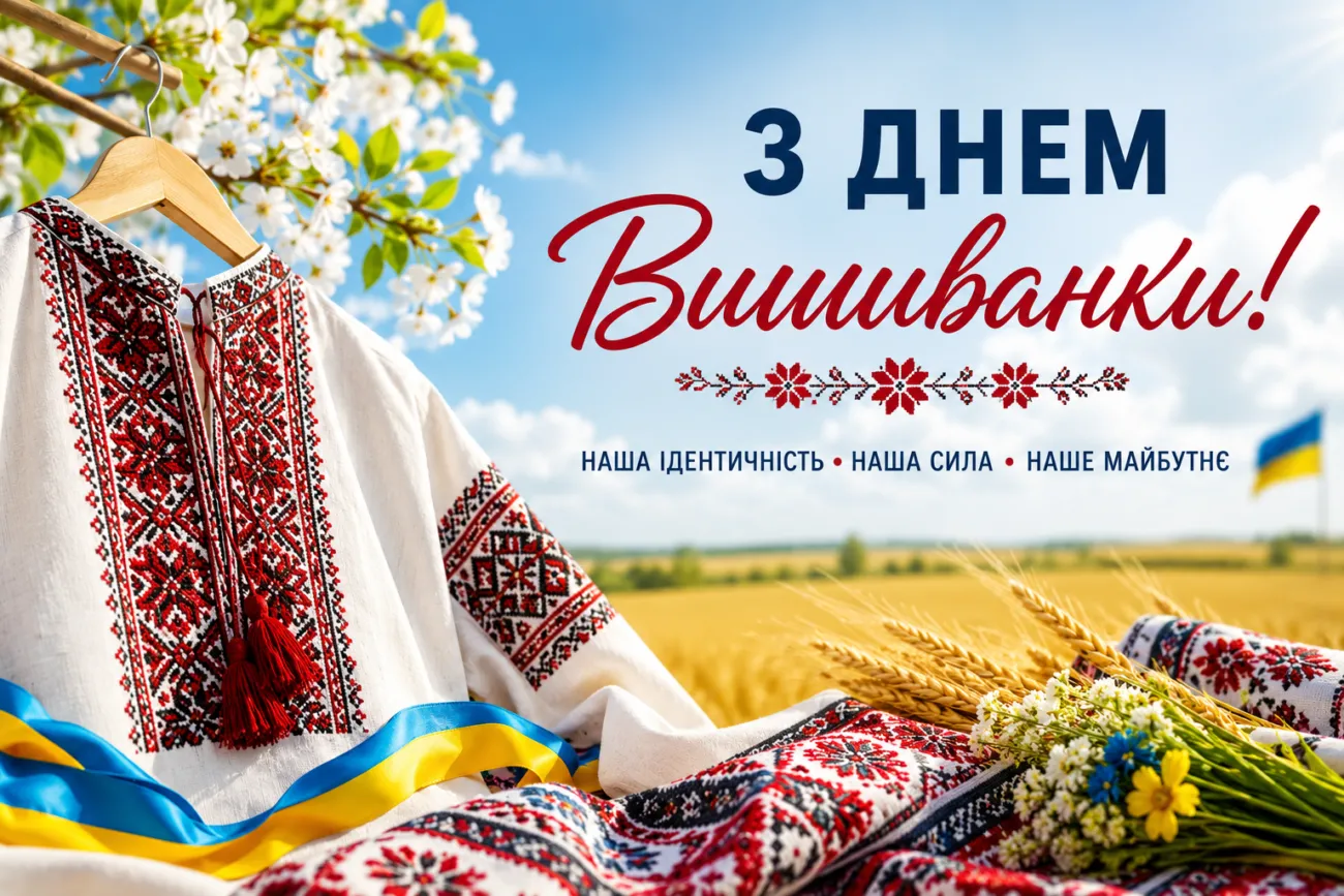 День вишиванки 2026: найкрасивіші листівки, традиції свята та душевні привітання