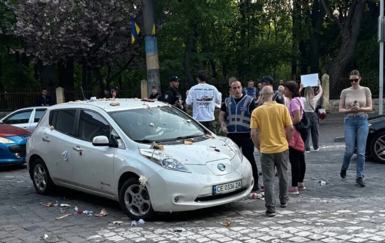 Мітинг проти ТЦК влаштували люди біля парку Шевченка