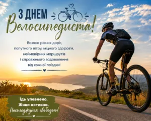 З Днем велосипедиста: красиві картинки та листівки для друзів
