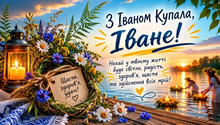 Івана Купала 2026: вітання у прозі та красиві листівки