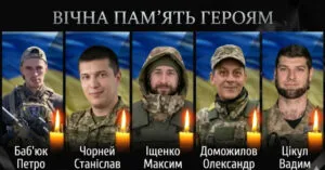 Одразу з 5 захисниками прощається Буковина сьогодні