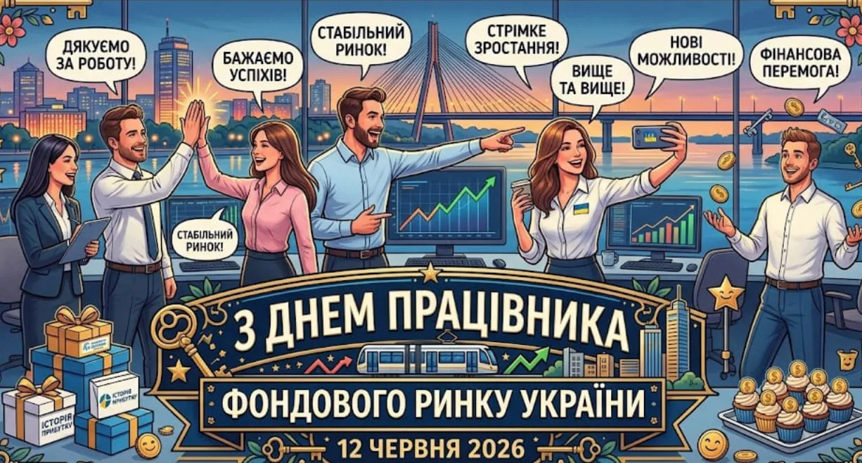 День працівника фондового ринку України 12 червня: привітання та красиві листівки