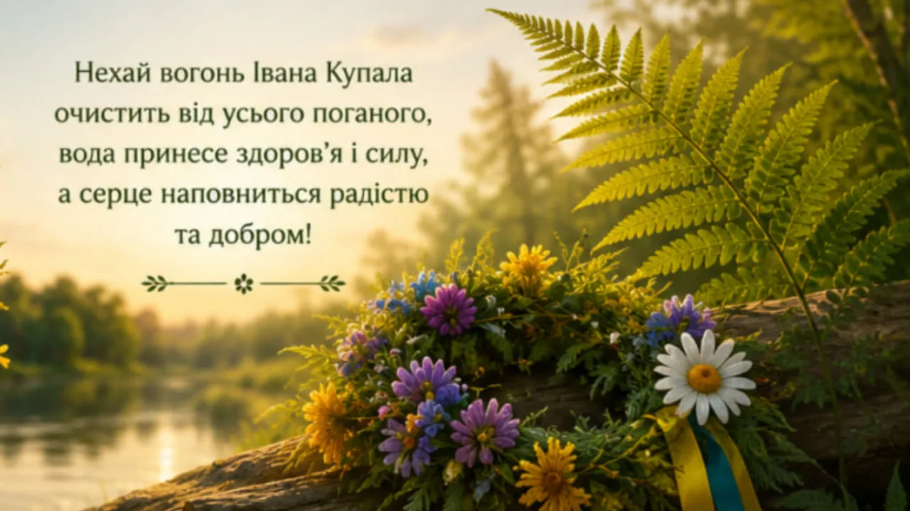 Івана Купала 2026: вітання у прозі та красиві листівки