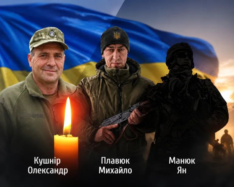 Потрійна втрата: на Буковині прощаються з воїнами, які віддали життя за Україну