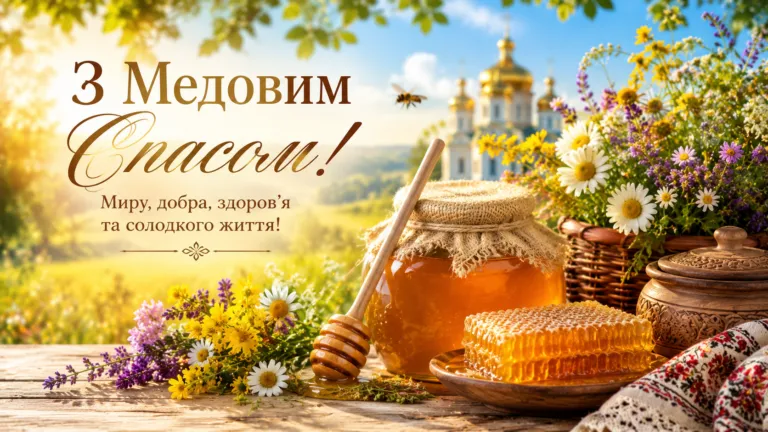 Медовий Спас 2026 в Україні: найкращі привітання з Маковія у прозі, віршах та для Viber і Telegram