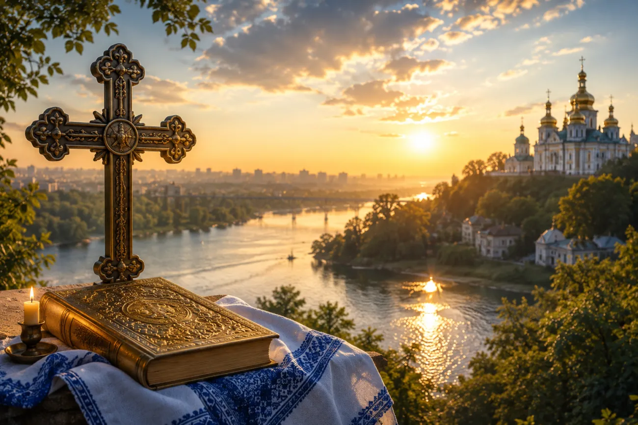 День Хрещення Русі-України 2026: привітання та красиві листівки
