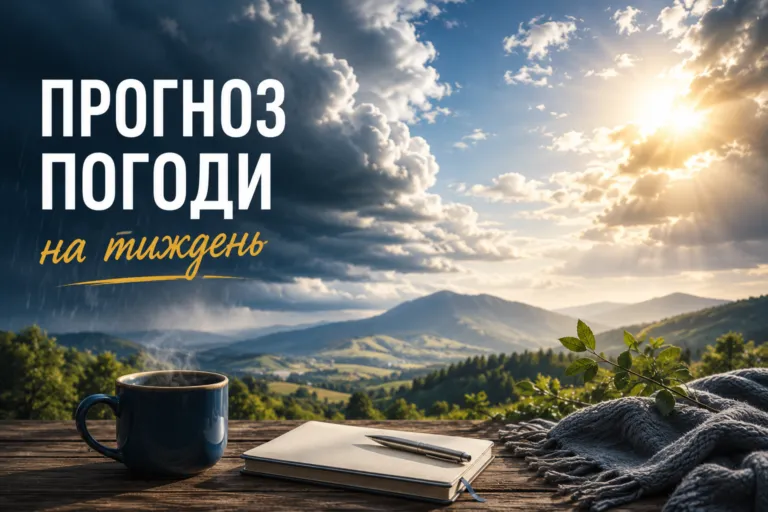 Спека здає позиції: яка погода чекає на Чернівці цього тижня (20–26 липня)
