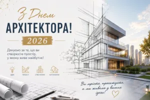 День архітектора 2026: привітання у прозі та красиві листівки