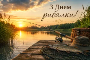 День рибалки 2026: щирі привітання та красиві листівки