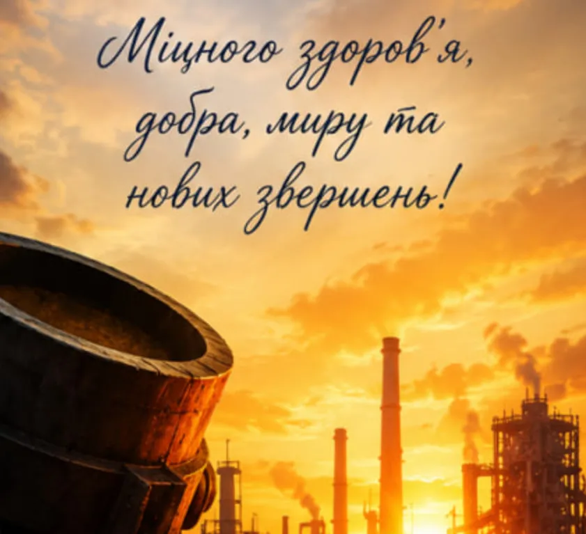 день металурга 2026 привітання листівка