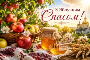 Яблучний Спас 2026: гарні привітання зі святом, традиції та красиві картинки українською